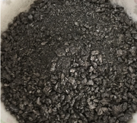 μαύρο ασβεστοποιημένο Pet κοκ 1,5% 3mm 6mm πτητική τέφρα 8% για Recarburizer